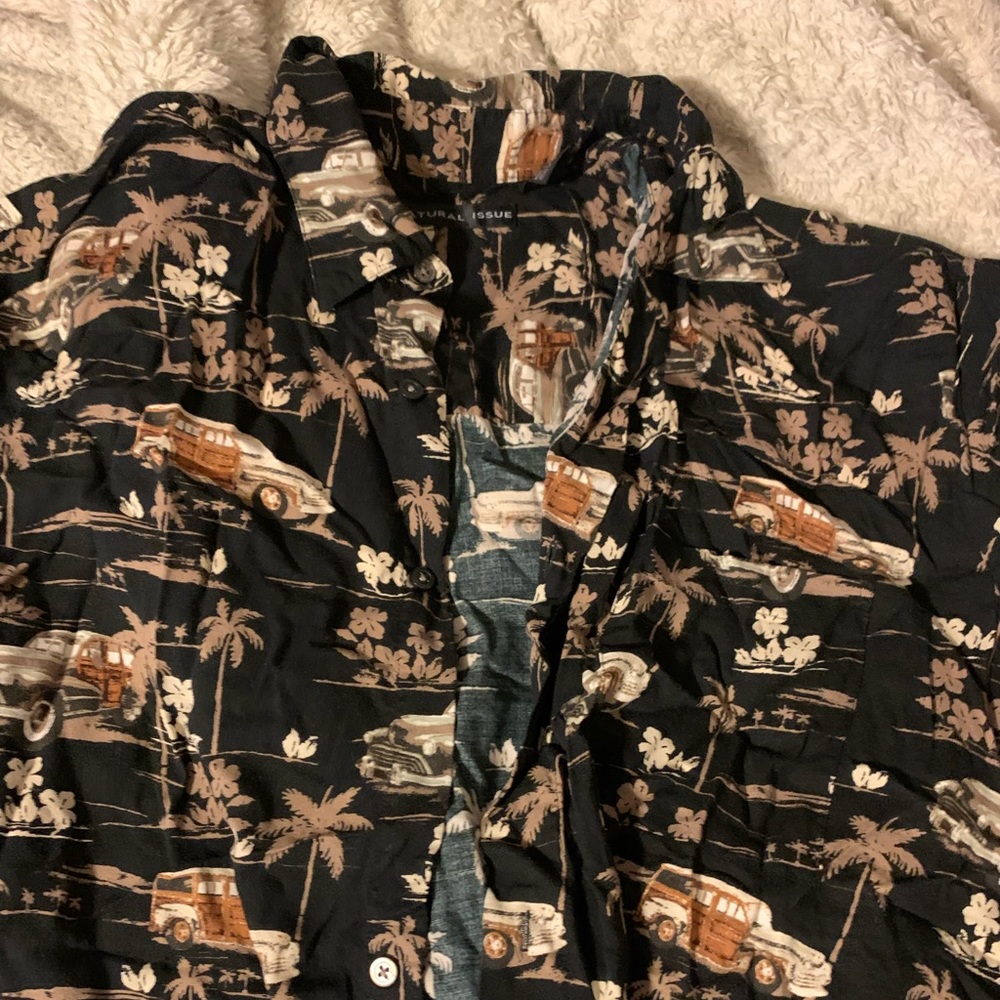 Men’s Natural Issue Beach Shirt